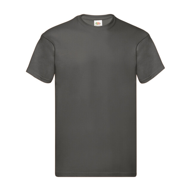 Fruit of the Loom Unisex origineel katoenen t-shirt voor volwassenen UTLT1822_lightgraphitesolid large