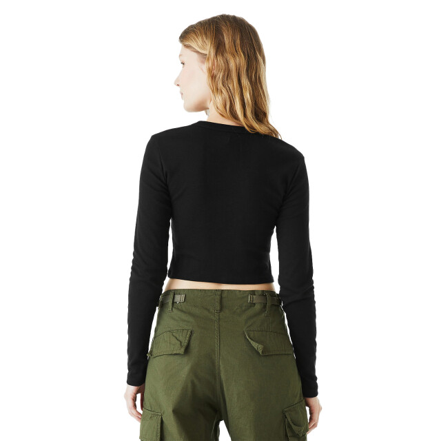 Bella + Canvas Dames baby micro-rib gewaadtop met lange mouwen UTLT2804_solidnaturalblend large