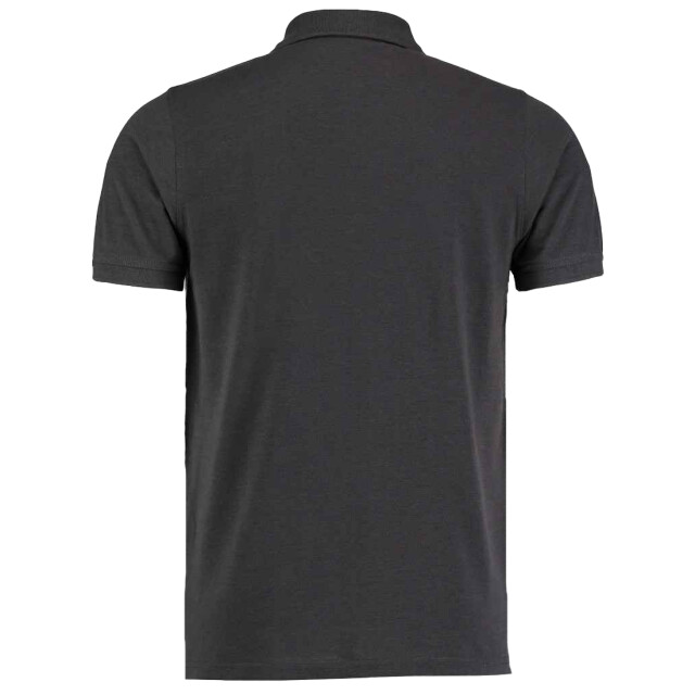 Kustom Kit Heren klassic zwaargewicht superwash 60c slim poloshirt UTLT4364_graphitesolid large