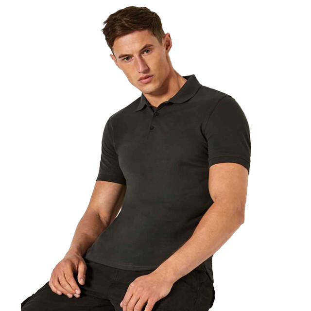 Kustom Kit Heren klassic zwaargewicht superwash 60c slim poloshirt UTLT4364_graphitesolid large