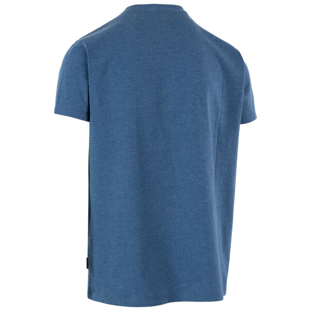 Trespass Heren chulli bedrukt t-shirt UTTP6401_indigotonemarl large