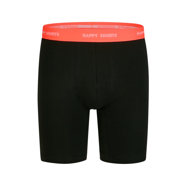 Happy Shorts Heren boxershorts met lange pijpen boxer briefs 4-pack neon effen HS-J-1115LONG-2x large