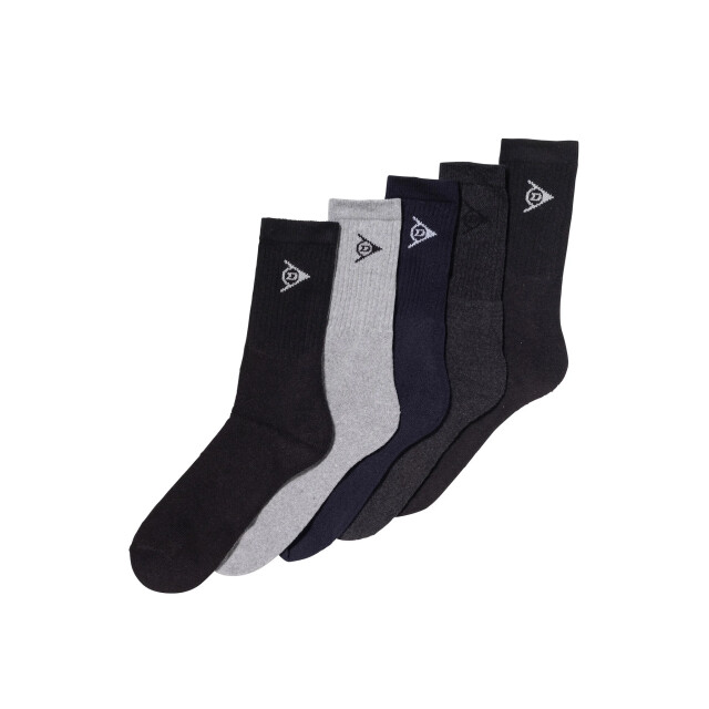 Dunlop Heren sportsok 5-pack DLP-ZCM0377-MULTI-46 large