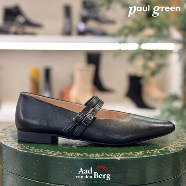 Paul Green 1022 Loafers Zwart 1022 large