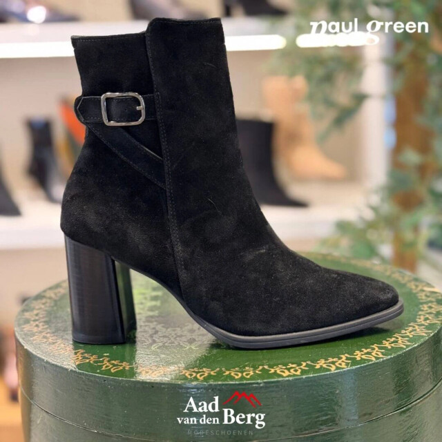 Paul Green 8147 Enkellaarzen Zwart 8147 large
