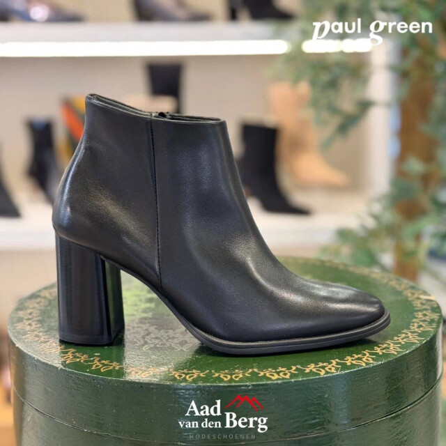 Paul Green 8149 Enkellaarzen Zwart 8149 large