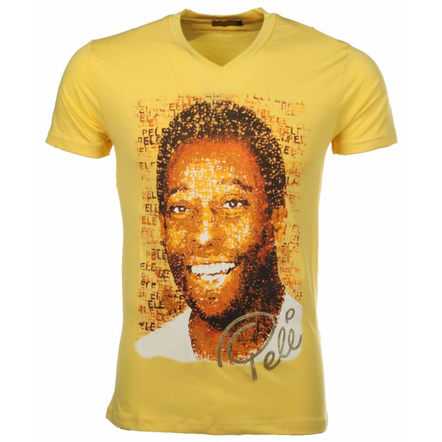 Local Fanatic T-shirt pele geel 7293GE large