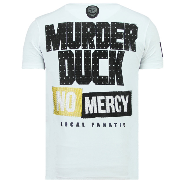 Local Fanatic Villain duck strakke t-shirt 11-6325W large