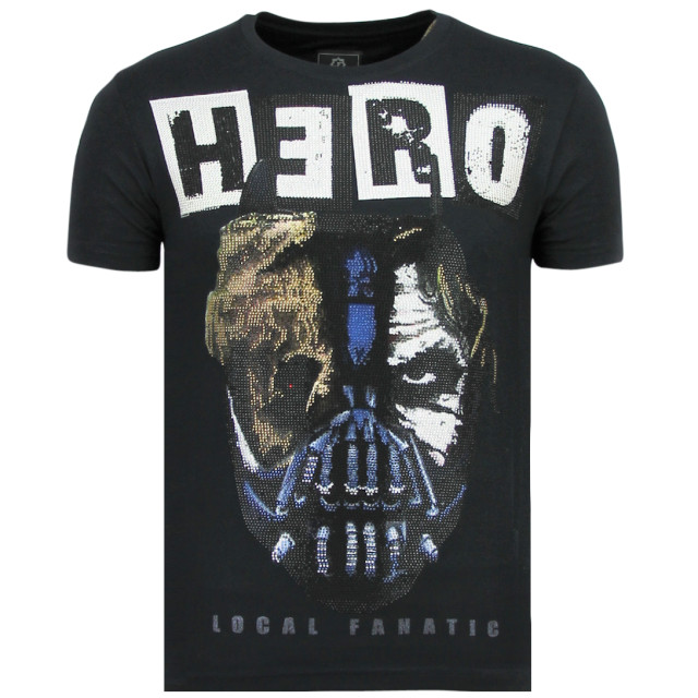 Local Fanatic Hero mask carnaval t-shirt 11-6323N large