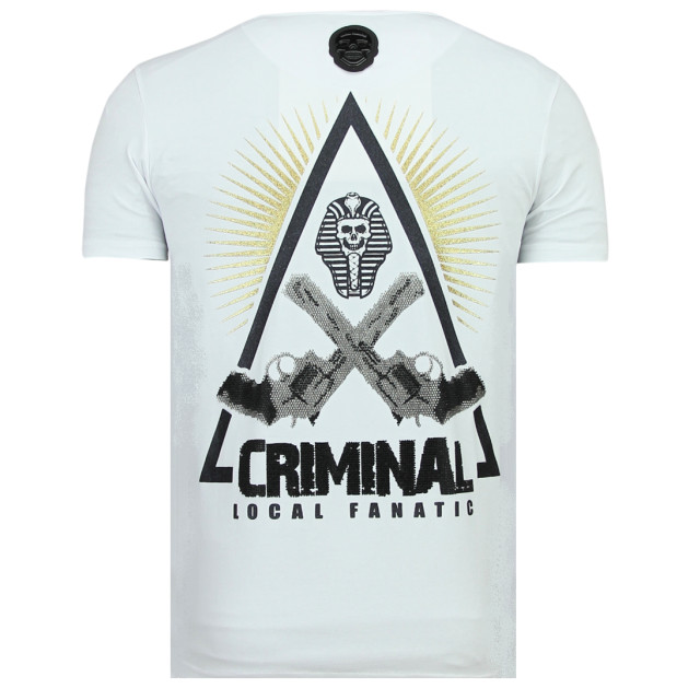 Local Fanatic Rebel pharaoh t-shirt 11-6322W large