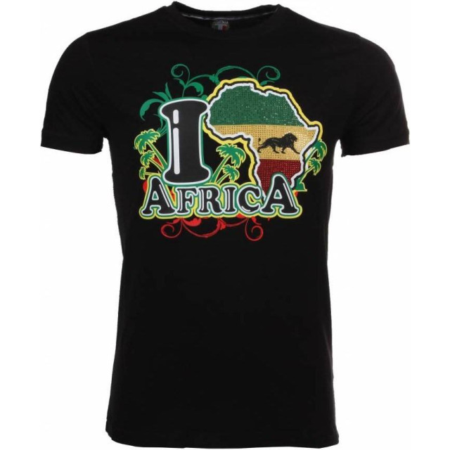 Local Fanatic T-shirt i love africa M/T-ILA-Z large