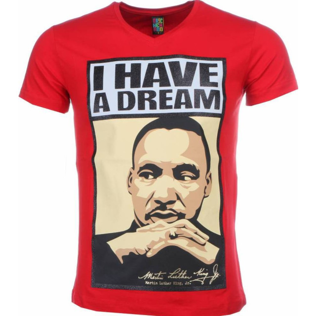 Local Fanatic T-shirt martin luther king i have a dream print 2302R large