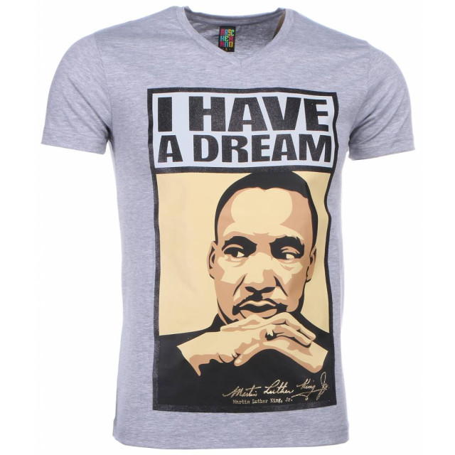 Local Fanatic T-shirt martin luther king i have a dream print 2302G large