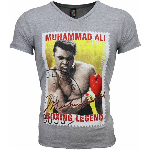 Local Fanatic T-shirt muhammad ali zegel print 2310G large