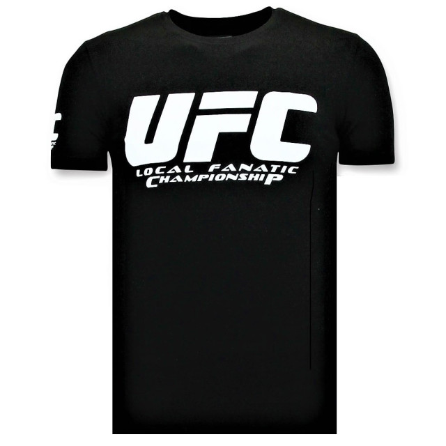 Local Fanatic T-shirt ufc championship print 11-6400Z large