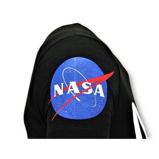 Local Fanatic Bedrukte t-shirt nasa american flag shirt 11-6395Z large