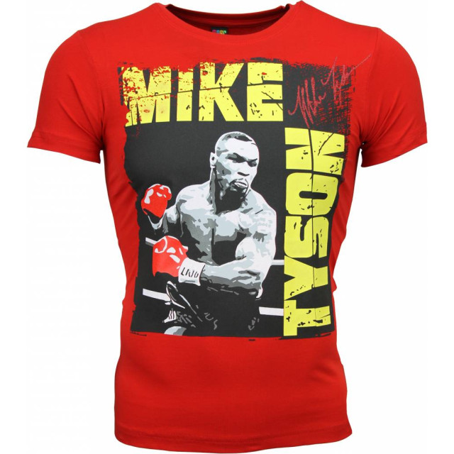 Local Fanatic T-shirt mike tyson glossy print M/T-MTGP-R large