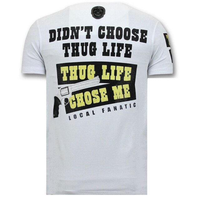 Local Fanatic T-shirt print the chief wanted 11-6367W large
