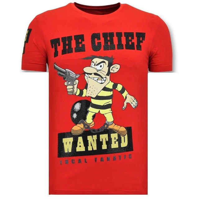 Local Fanatic T-shirt the chief wanted 11-6367R large