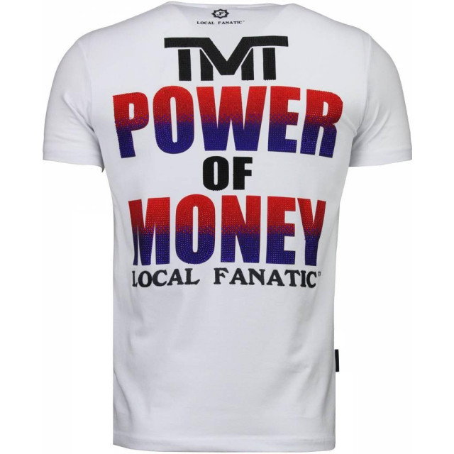 Local Fanatic Mayweather rhinestone t-shirt 4780W large