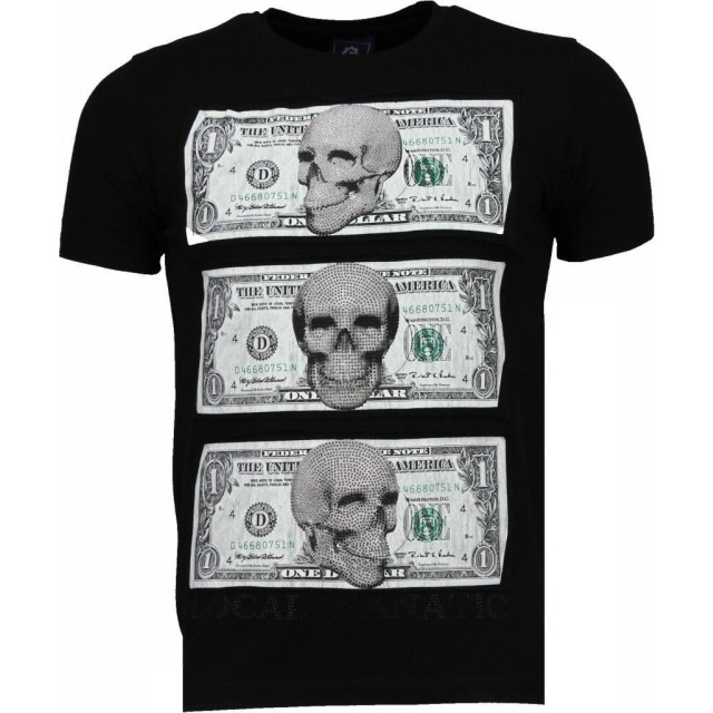 Local Fanatic Beter have my money rhinestone t-shirt 4773Z large