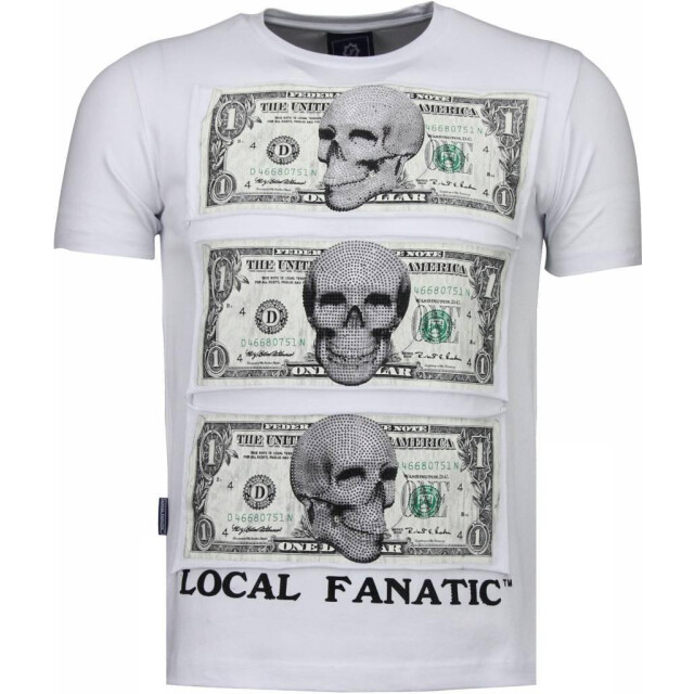 Local Fanatic Beter have my money rhinestone t-shirt 4773W large