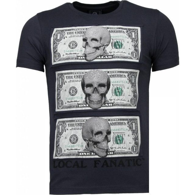 Local Fanatic Beter have my money rhinestone t-shirt 4773DG large