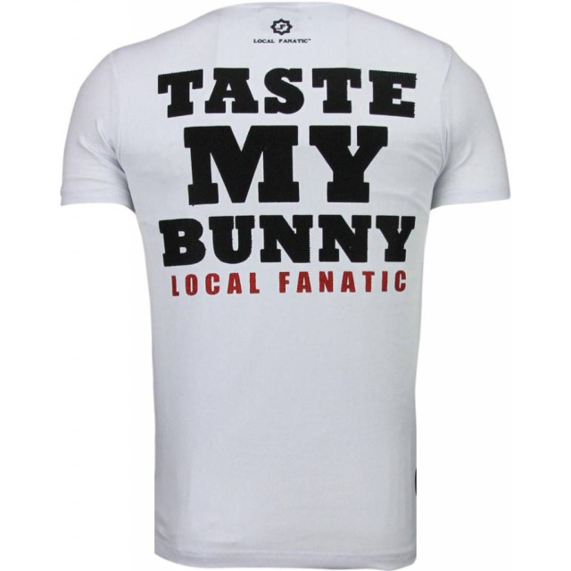 Local Fanatic Playtoy bunny rhinestone t-shirt 5086W large