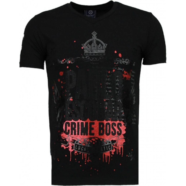 Local Fanatic Pablo escobar boss rhinestone t-shirt 5082Z large