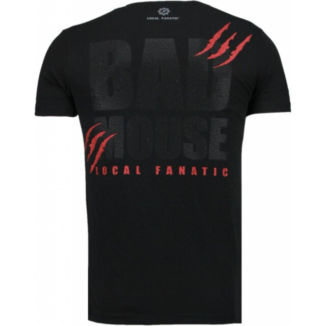 Local Fanatic Bad mouse rhinestone t-shirt 5090Z large