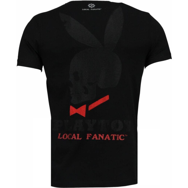 Local Fanatic God save playtoy rhinestone t-shirt 4778Z large