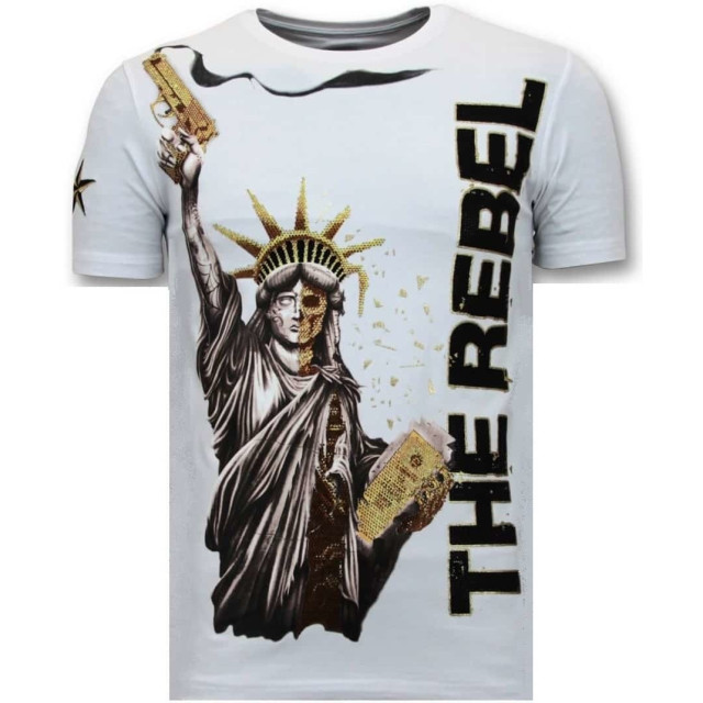 Local Fanatic T-shirt the rebel 11-6387W large