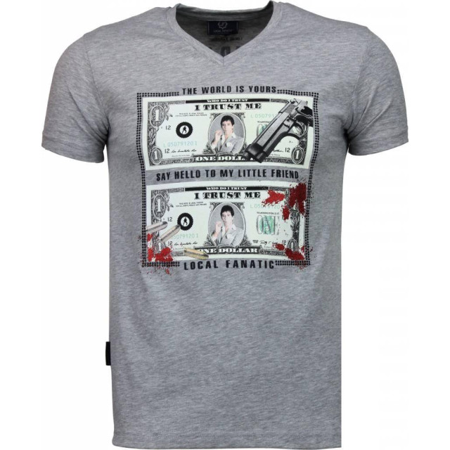 Local Fanatic Scarface dollar t-shirt 2313G large