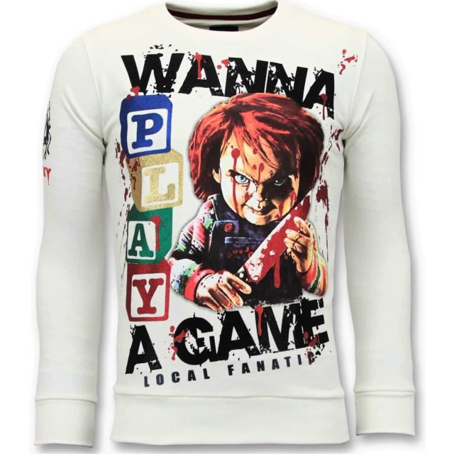 Local Fanatic Sweater chucky childs play 11-6375W large