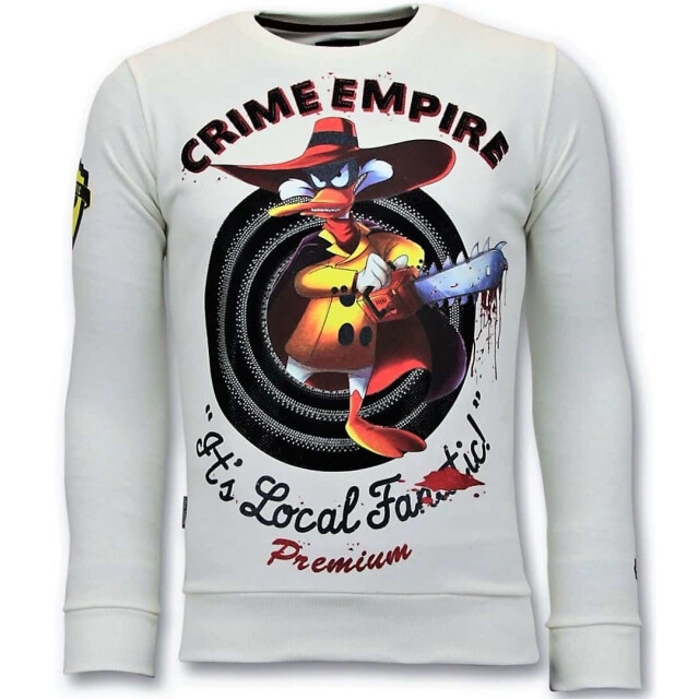 Local Fanatic Sweater crime empire 11-6394W large