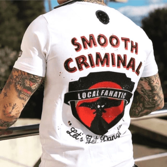 Local Fanatic T-shirt crime empire 11-6389W large