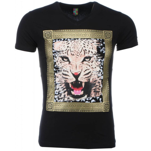 Local Fanatic T-shirt tijger print 1415Z large