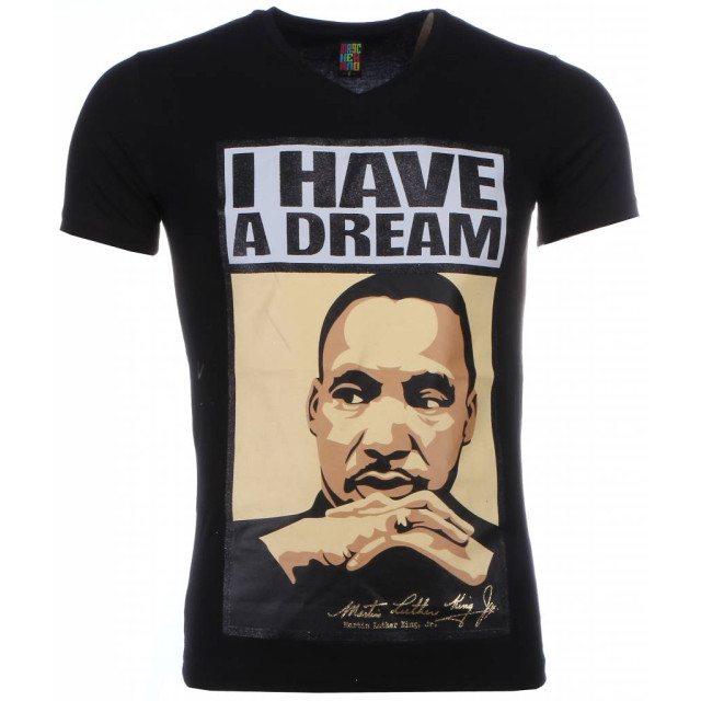 Local Fanatic T-shirt martin luther king i have a dream print 2302Z large