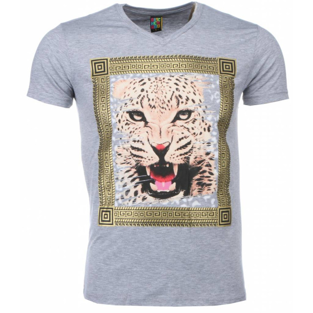 Local Fanatic T-shirt tijger print 1415G large