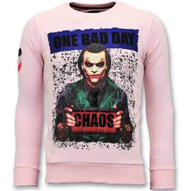 Local Fanatic Sweater the joker man 11-6373R large