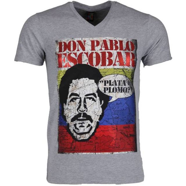 Local Fanatic T-shirt don pablo escobar 54008G large