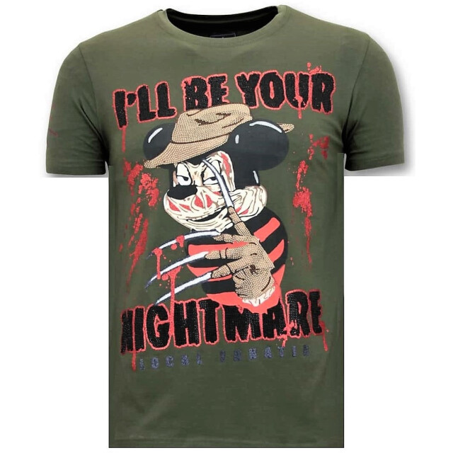 Local Fanatic T-shirt freddy krueger 11-6364G large