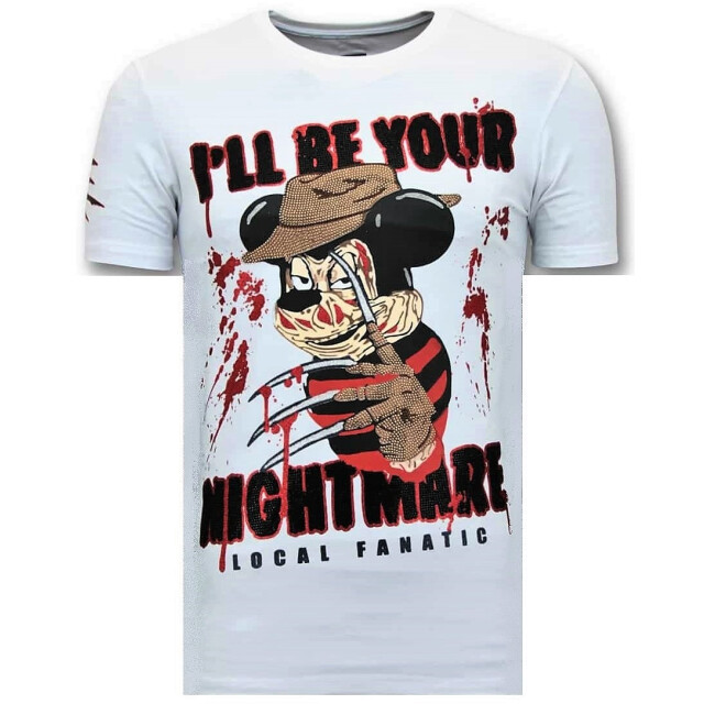Local Fanatic T-shirt freddy krueger 11-6364W large