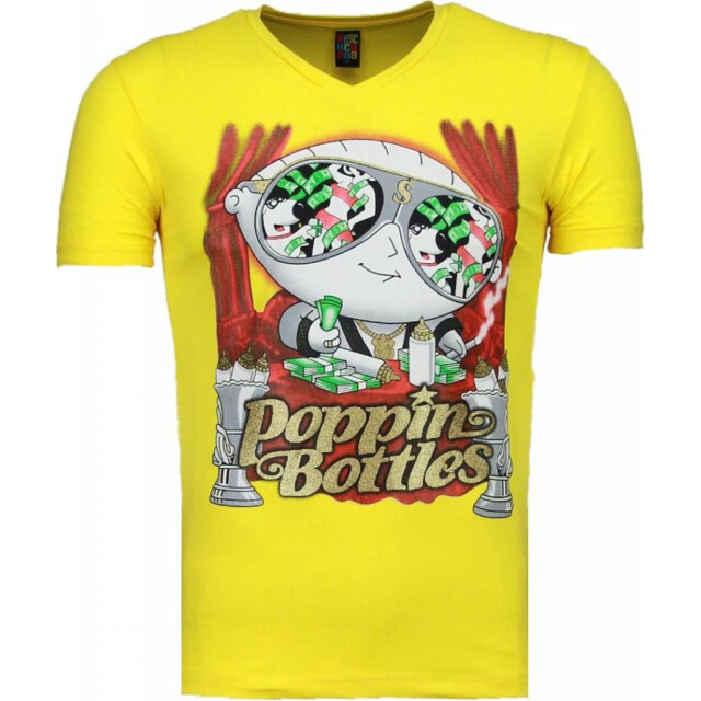 Local Fanatic Poppin stewie t-shirt 1498G large