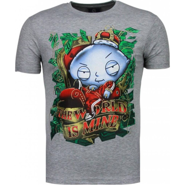 Local Fanatic Rich stewie t-shirt 2005G large