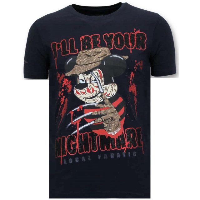 Local Fanatic T-shirt freddy krueger 11-6364B large