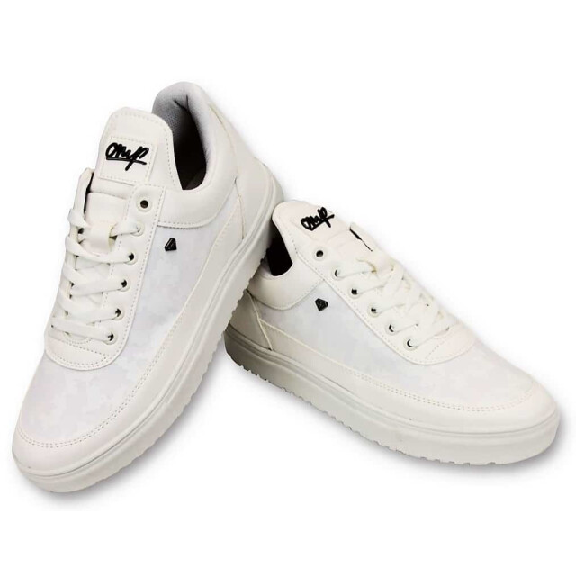 Cash Money Schoenen case army full white CMS11-W large