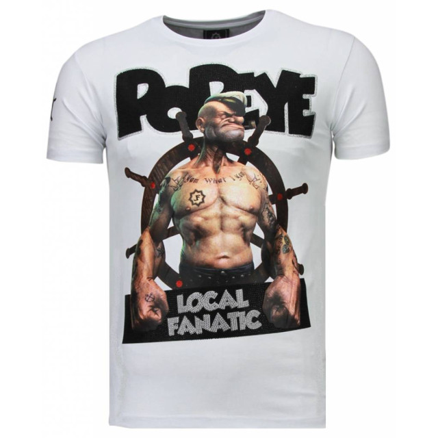 Local Fanatic The sailor man rhinestone t-shirt 5760W large