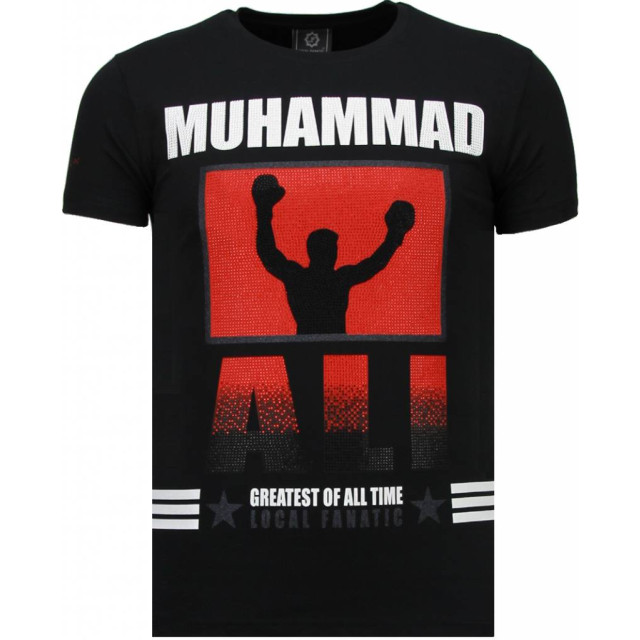 Local Fanatic Muhammad ali rhinestone t-shirt 5762Z large