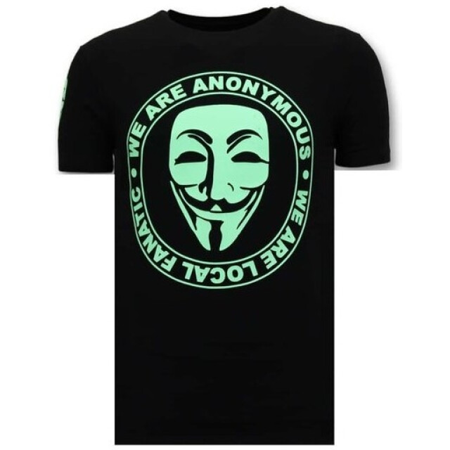 Local Fanatic T-shirt we are anonymous 11-6451Z large